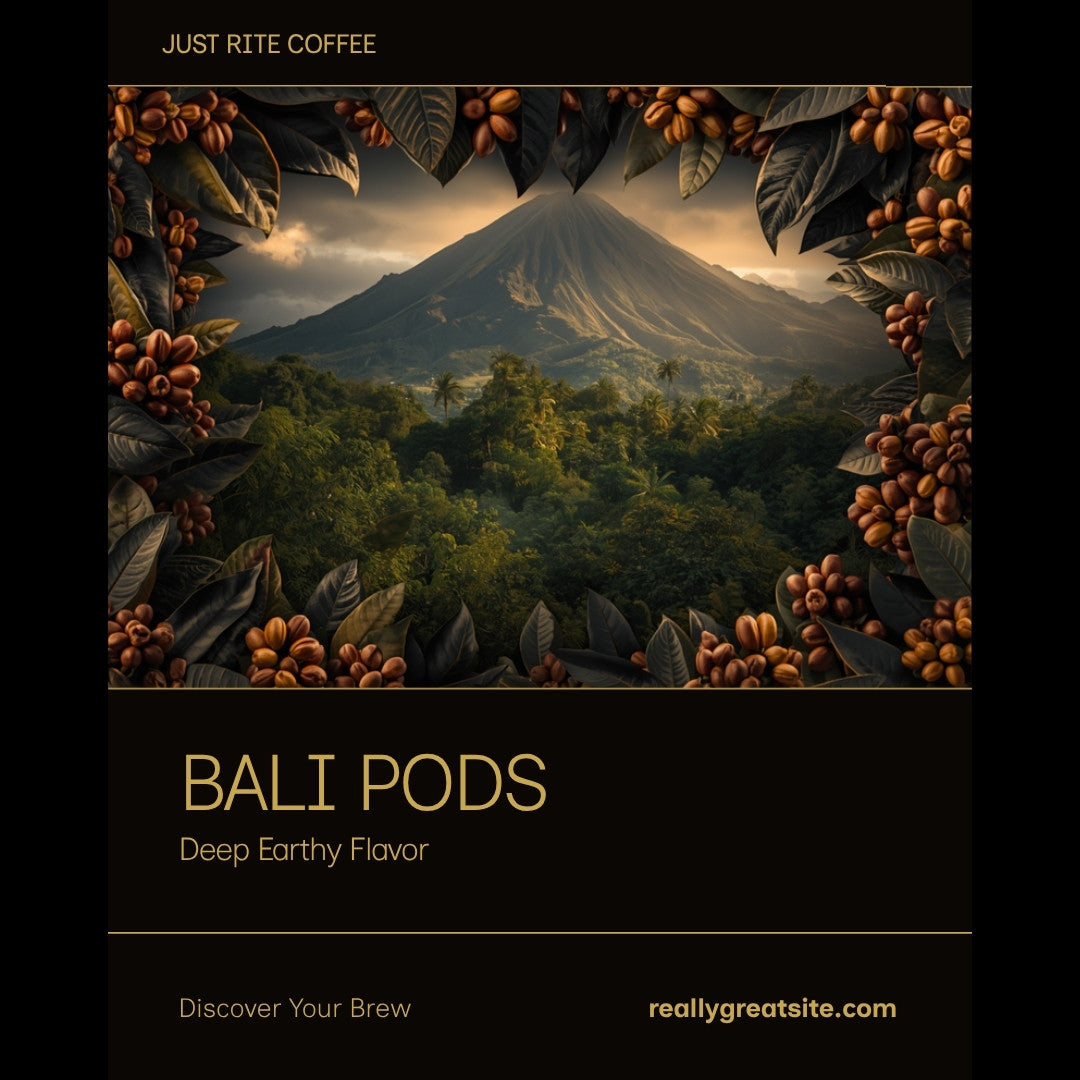 Bali Blue Coffee Pods - Single Serve