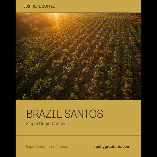 Brazil Santos Single Origin Coffee - Mogiana Region