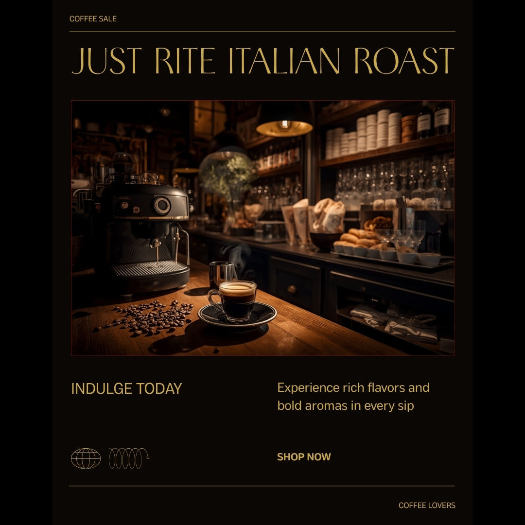 Italian Roast Dark Espresso Coffee
