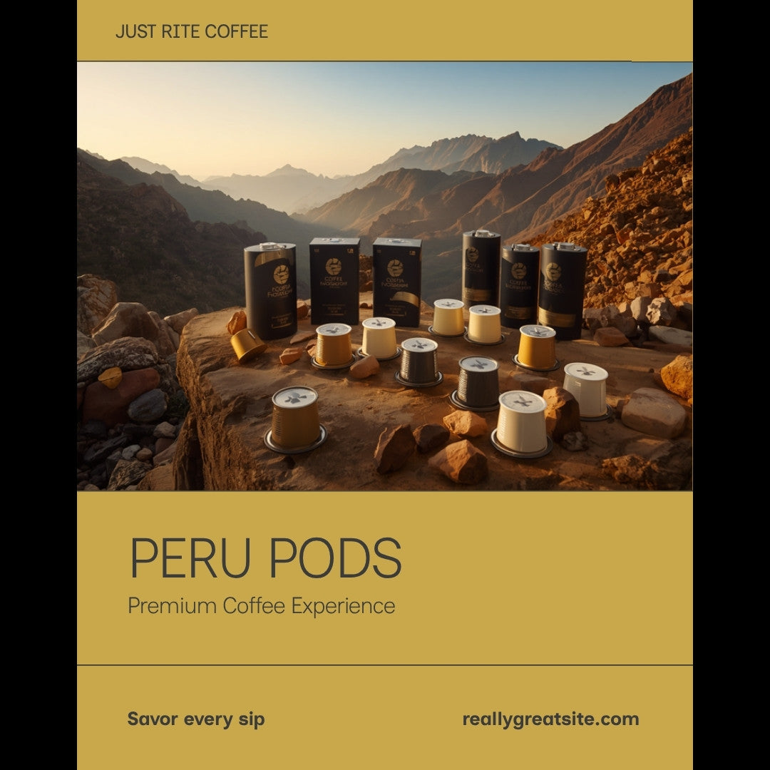 Peru Coffee Pods - Single Serve